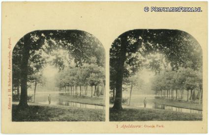 Apeldoorn, Oranje Park ansichtkaart: Apeldoorn, Oranje Park