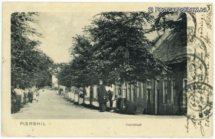 Piershil, -- ansichtkaart: Piershil, --