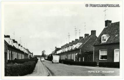 Putte, Nieuwstraat ansichtkaart: Putte, Nieuwstraat