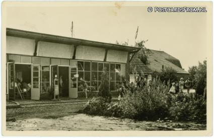 ansichtkaart: Oosterhout NB, Kampeercentrum 't Haasje. Cantine