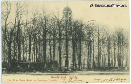 ansichtkaart: Smilde, Groote Kerk