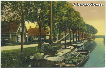 Sint Annaparochie, Kade ansichtkaart: Sint Annaparochie, Kade
