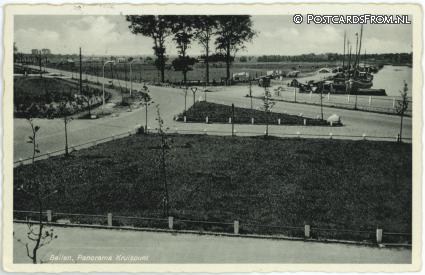 ansichtkaart: Beilen, Panorama Kruispunt