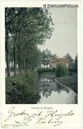 ansichtkaart: Hengelo OV, Gezicht bij Hengelo