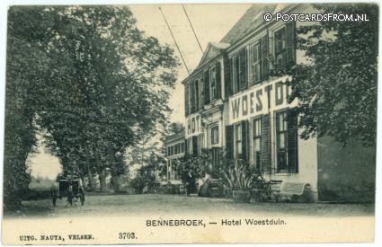 Bennebroek, Hotel Woestduin ansichtkaart: Bennebroek, Hotel Woestduin
