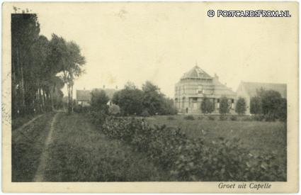 Sprang-Capelle, ? Groet uit Capelle ansichtkaart: Sprang-Capelle, ? Groet uit Capelle