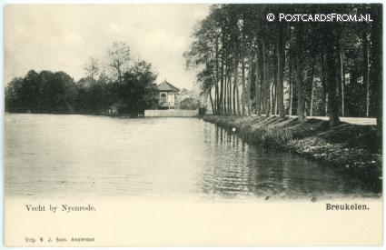 ansichtkaart: Breukelen UT, Vecht by Nyenrode