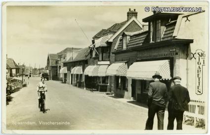 ansichtkaart: Spaarndam, Visscherseinde