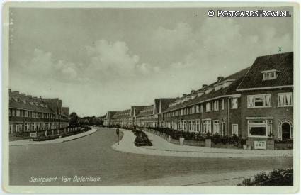 Santpoort, Van Dalenlaan ansichtkaart: Santpoort, Van Dalenlaan