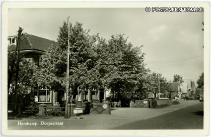 ansichtkaart: Harskamp, Dorpsstraat