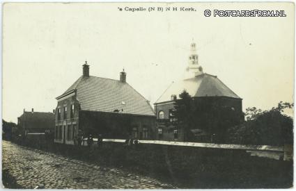 Sprang-Capelle, Capelle. N.H. Kerk ansichtkaart: Sprang-Capelle, Capelle. N.H. Kerk