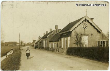ansichtkaart: 's-Gravenmoer, Groeten uit