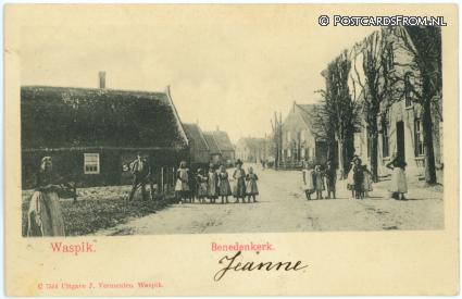 Waspik, Benedenkerk ansichtkaart: Waspik, Benedenkerk