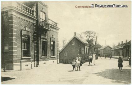 Papendrecht, Gemeentehuis ansichtkaart: Papendrecht, Gemeentehuis