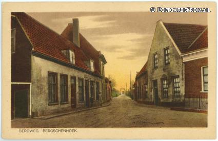 Bergschenhoek, Bergweg ansichtkaart: Bergschenhoek, Bergweg
