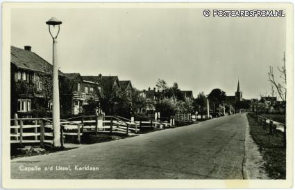 ansichtkaart: Capelle ad IJssel, Kerklaan