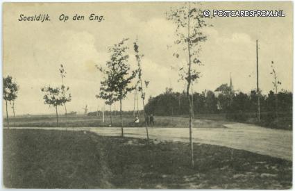 ansichtkaart: Soestdijk, Op den Eng