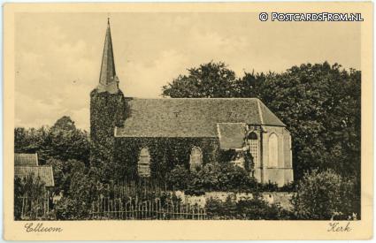 ansichtkaart: Ellecom, Kerk