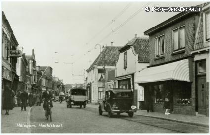 ansichtkaart: Hillegom, Hoofdstraat