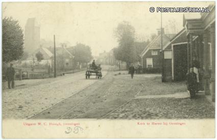 Haren GN, Kerk ansichtkaart: Haren GN, Kerk