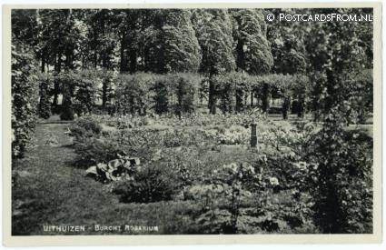 Uithuizen, Burcht Rosarium ansichtkaart: Uithuizen, Burcht Rosarium