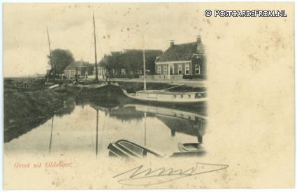 Oldehove, Groet uit ansichtkaart: Oldehove, Groet uit