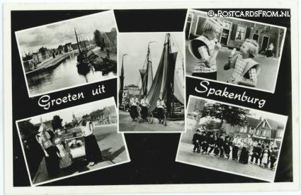 Spakenburg, Groeten uit ansichtkaart: Spakenburg, Groeten uit