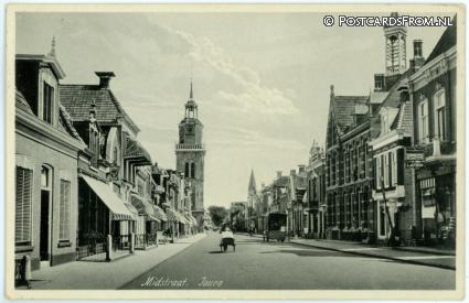 ansichtkaart: Joure, Midstraat