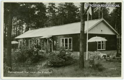 Beekbergen, Recreatiezaal Vac. oord 'De Kakelhof' ansichtkaart: Beekbergen, Recreatiezaal Vac. oord 'De Kakelhof'