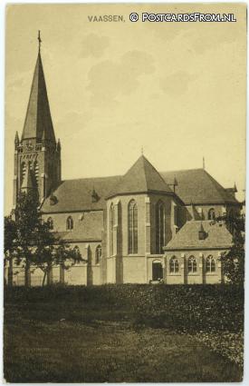 ansichtkaart: Vaassen, Nieuwe R.C. Kerk