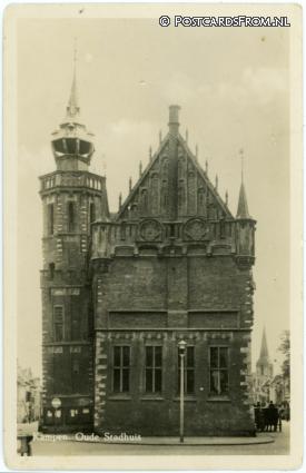 Kampen, Oude Stadhuis ansichtkaart: Kampen, Oude Stadhuis