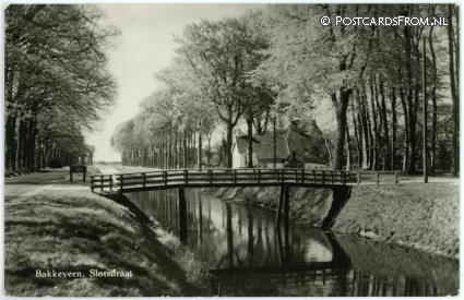 ansichtkaart: Bakkeveen, Slotsdraai