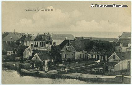Stavoren, Panorama ansichtkaart: Stavoren, Panorama
