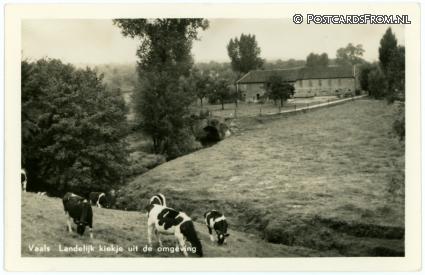 ansichtkaart: Vaals, Landelijk kiekje uit de omgeving