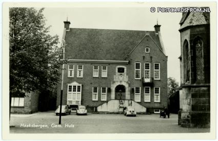 ansichtkaart: Haaksbergen, Gem. Huis