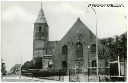 ansichtkaart: IJsselmuiden, Hervormde Kerk