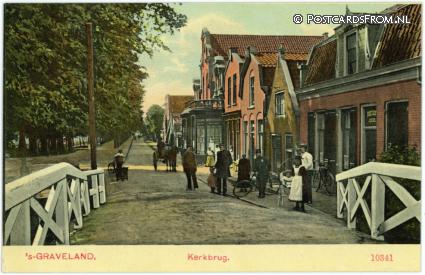 's-Graveland, Kerkbrug ansichtkaart: 's-Graveland, Kerkbrug