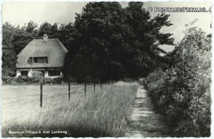 Barchem, Villapark met Landweg ansichtkaart: Barchem, Villapark met Landweg