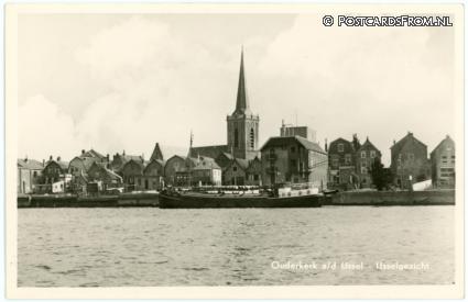 ansichtkaart: Ouderkerk ad IJssel, IJsselgezicht