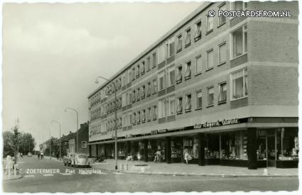 ansichtkaart: Zoetermeer, Piet Heinplein