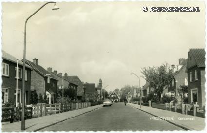 ansichtkaart: Vriezenveen, Kerkstraat