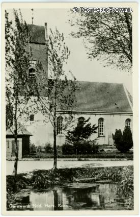 ansichtkaart: Garnwerd, Ned. Herv. Kerk
