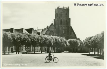 ansichtkaart: Geertruidenberg, Markt