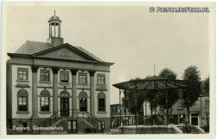 Zundert, Gemeentehuis ansichtkaart: Zundert, Gemeentehuis