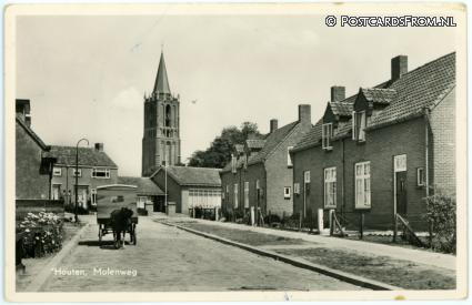 ansichtkaart: Houten, Molenweg