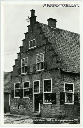 Wanneperveen, Schultehuis Anno 1612 ansichtkaart: Wanneperveen, Schultehuis Anno 1612
