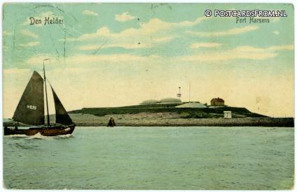 Den Helder, Fort Harsens ansichtkaart: Den Helder, Fort Harsens