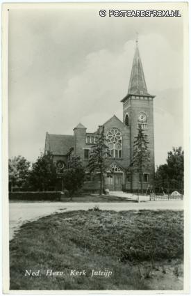 ansichtkaart: Jutrijp, Ned. Herv. Kerk