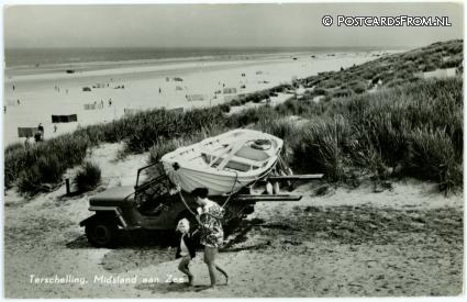 Terschelling Midsland, Aan Zee ansichtkaart: Terschelling Midsland, Aan Zee