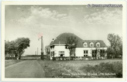 Terschelling Hoorn, Pension 'De Schellink' ansichtkaart: Terschelling Hoorn, Pension 'De Schellink'